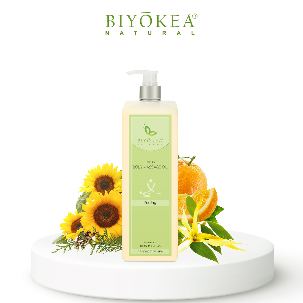 Dầu Massage Body Biyokea Luxury - Feeling Oil - 1000ml