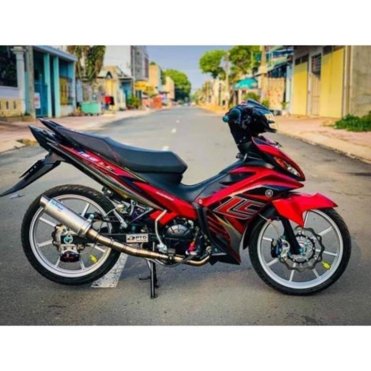 Tem xe Exciter 135 đỏ