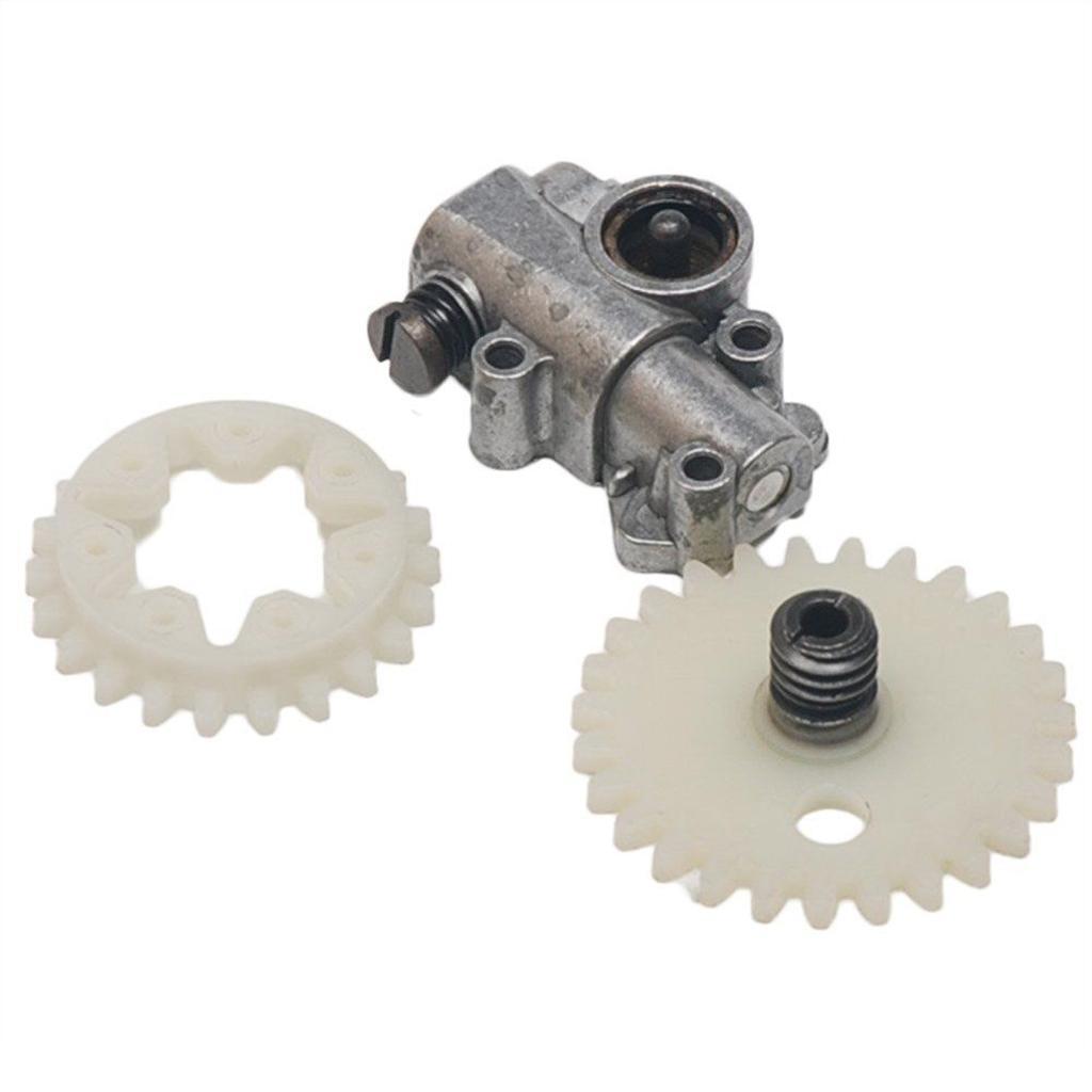 2xOil Pump Gasket Worm Gear Spur Wheel Fits For STIHL MS028 038 048 380 381