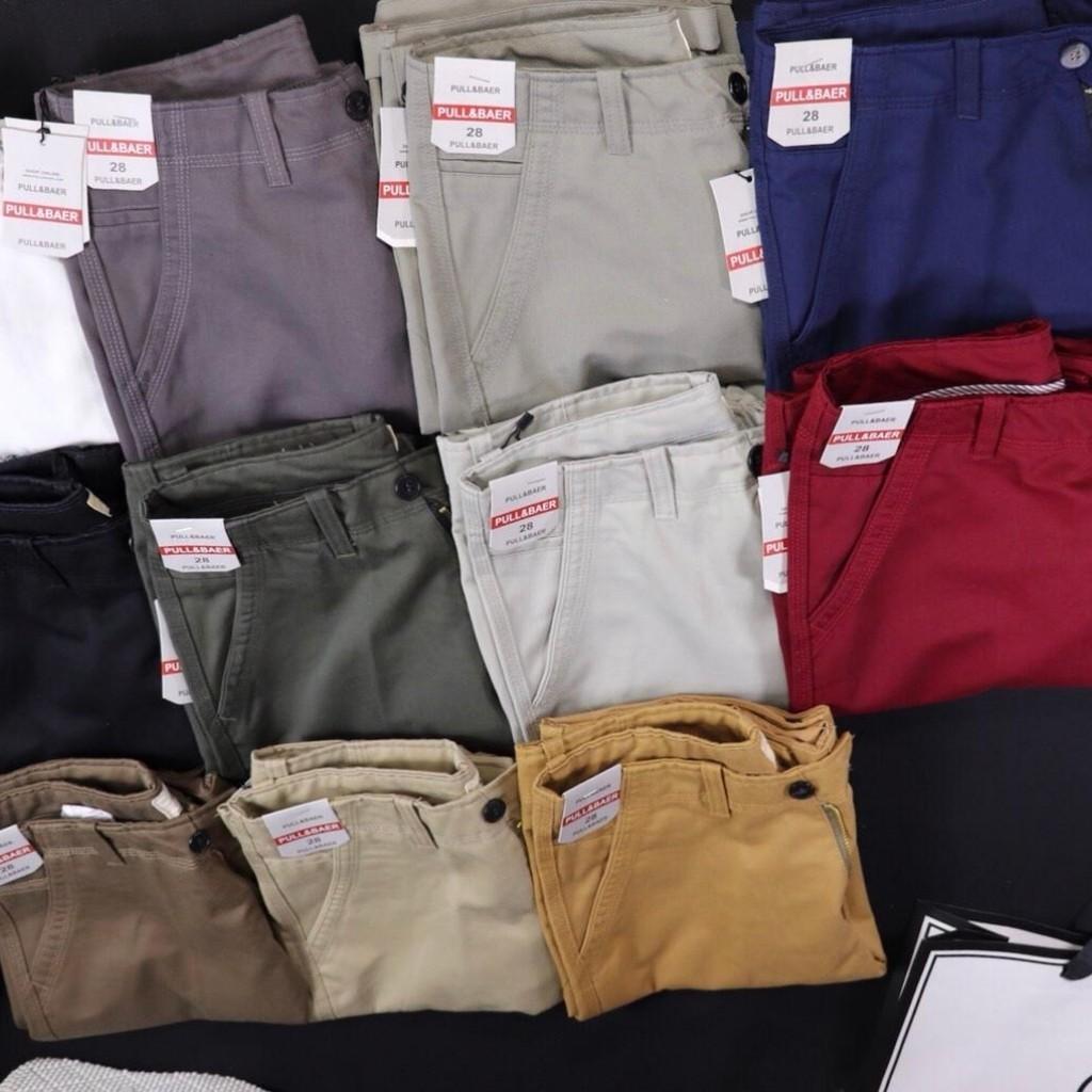 Quần Short Kaki Nam H&amp;H-AT29 Quần Đùi Nam Kaki Dày Dặn Cao Cấp Phong Cách Năng Động Trẻ Trung- Nhiều Màu