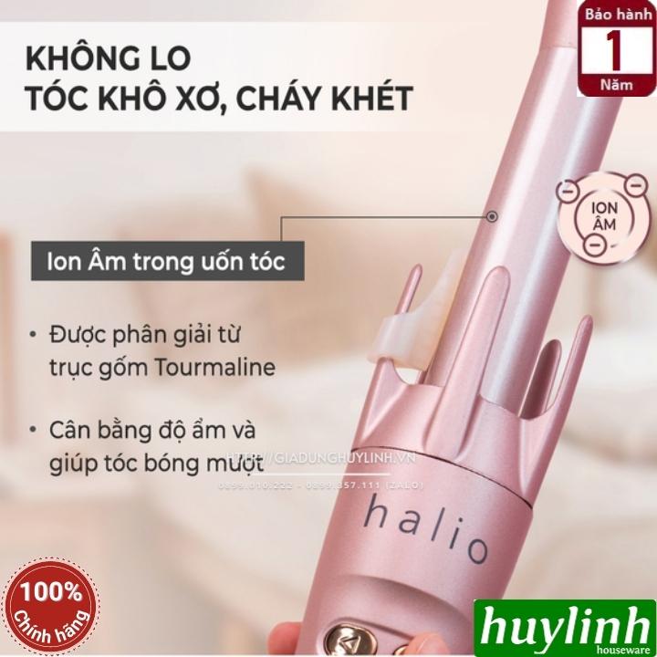 Máy uốn - duỗi - tạo kiểu tóc ion âm Halio Auto Rotating Hair Curler - Hàng chính hãng