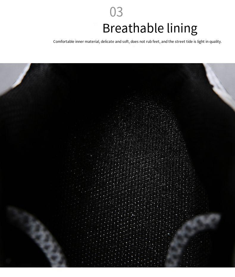 Giày bóng rổ trẻ em mới Giày thể thao của nam sinh Color: black Shoe Size: 35