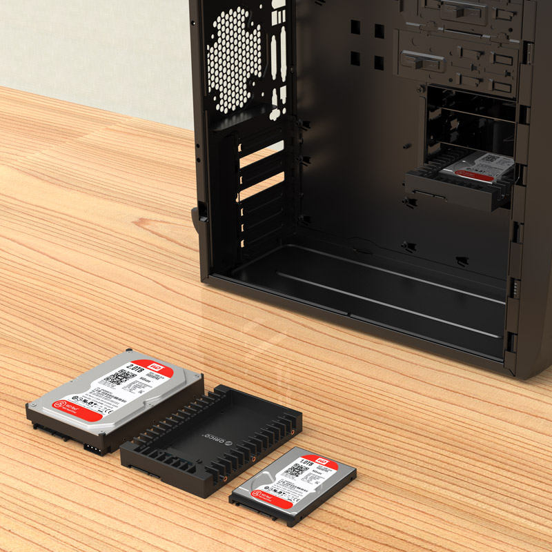 Khay Đựng Ổ Cứng ORICO 1125SS Hỗ Trợ SATA 3.0 HDD Và SSD Từ 2.5 Đến 3.5 Inch 7 / 9.5 / 12.5 mm - Hàng Chính Hãng