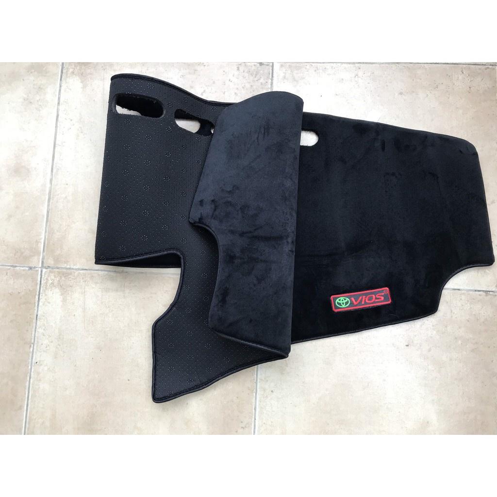 Taplo nhung lông cừu xe Toyota Vios 2008 - 2013, có đế chống trượt