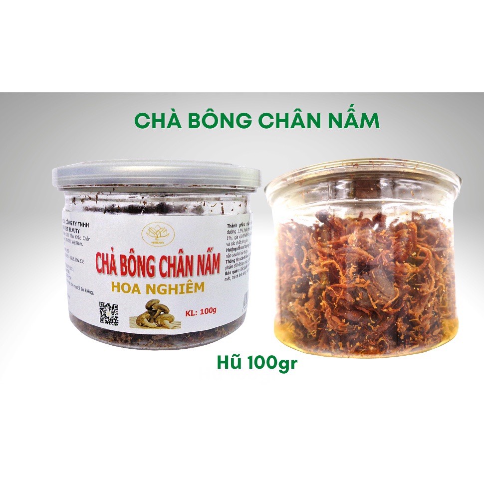 Chà Bông Chân Nấm Chay Hoa Nghiêm