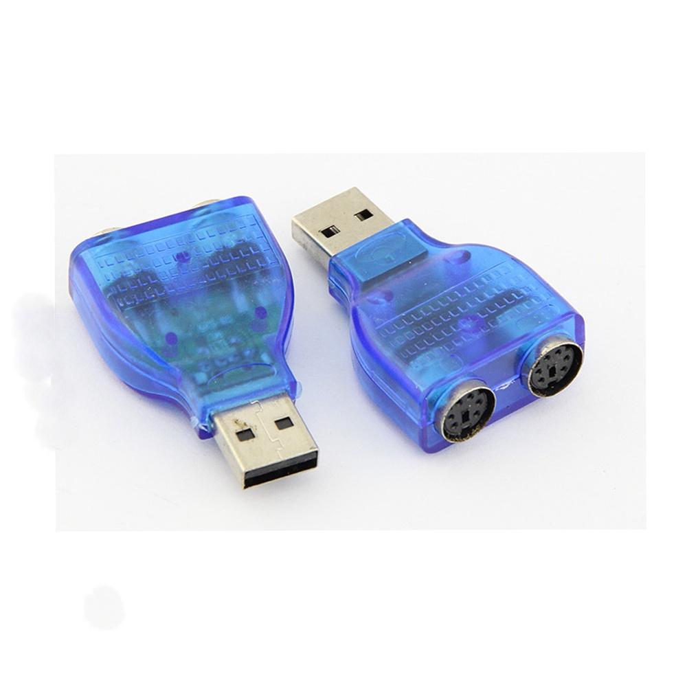 USB ra PS2 - Đầu chuyển đổi USB ra PS/2 cho bàn phím và chuột máy vi tính