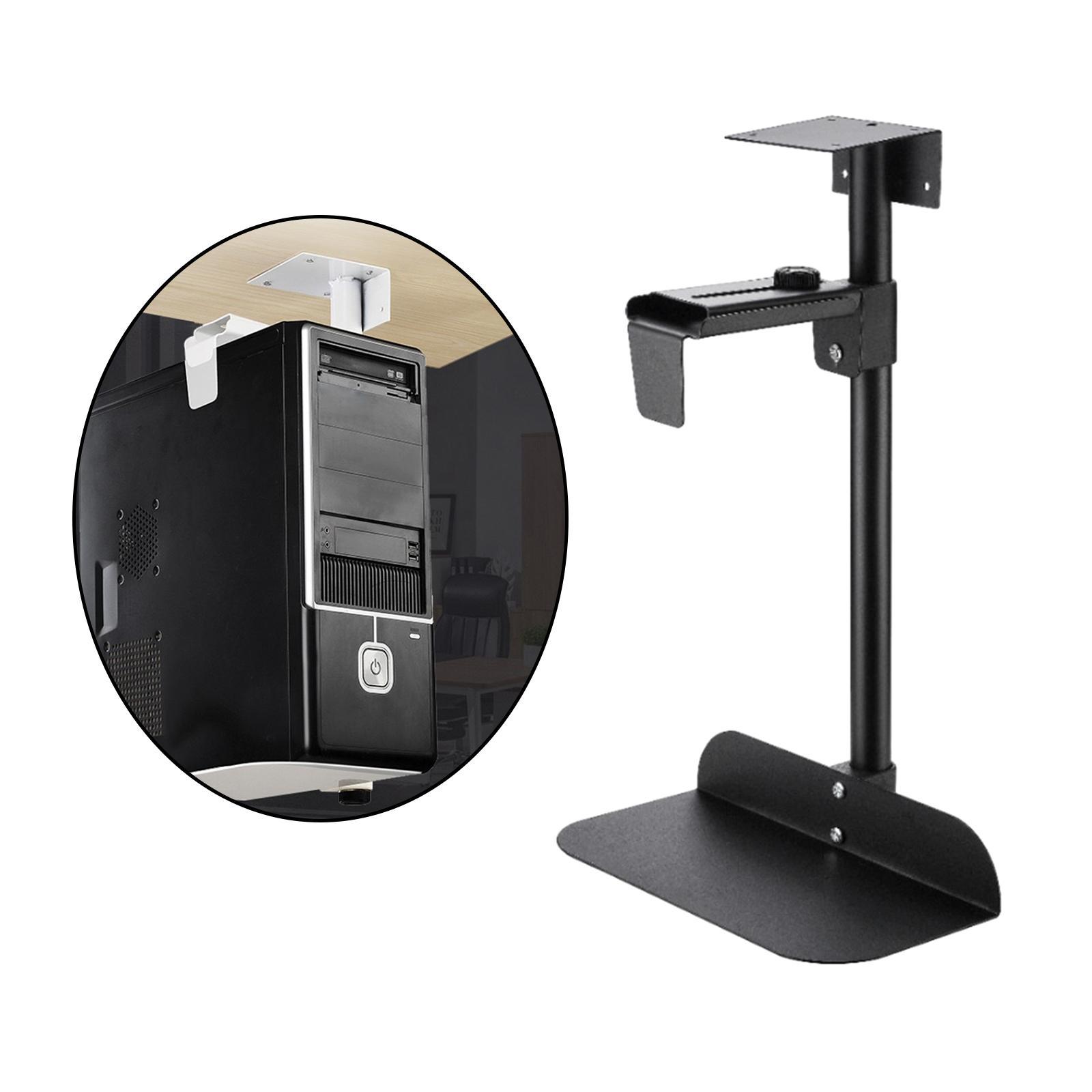 Under Desk PC Mount under Desk Computer Stand for Computer Cases Home Office