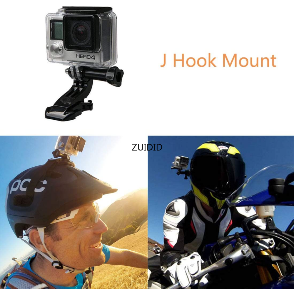 Phụ kiện camera thể thao Mũ bảo hiểm cằm mount giá đỡ cho GoPro Hero11 10 9 SJCAM Xe máy Matercycle Mũ bảo hiểm cằm