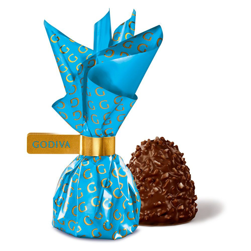 Chocolate GODIVA ngon nhất thế giới Domes : Hộp 6 cái vị Milk Chocolate Coconut Crunch