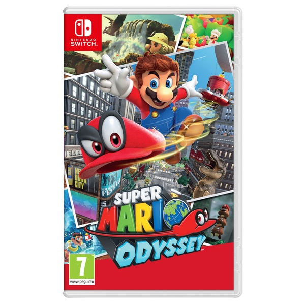 Đĩa Game Nintendo Switch Super Mario Odyssey Nguyên Seal Hệ US - Hàng Nhập Khẩu