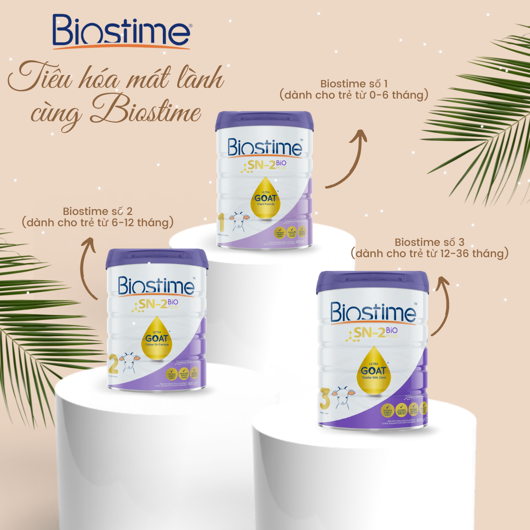 Sữa dê Biostime goat số 1 - Nhập khẩu Úc