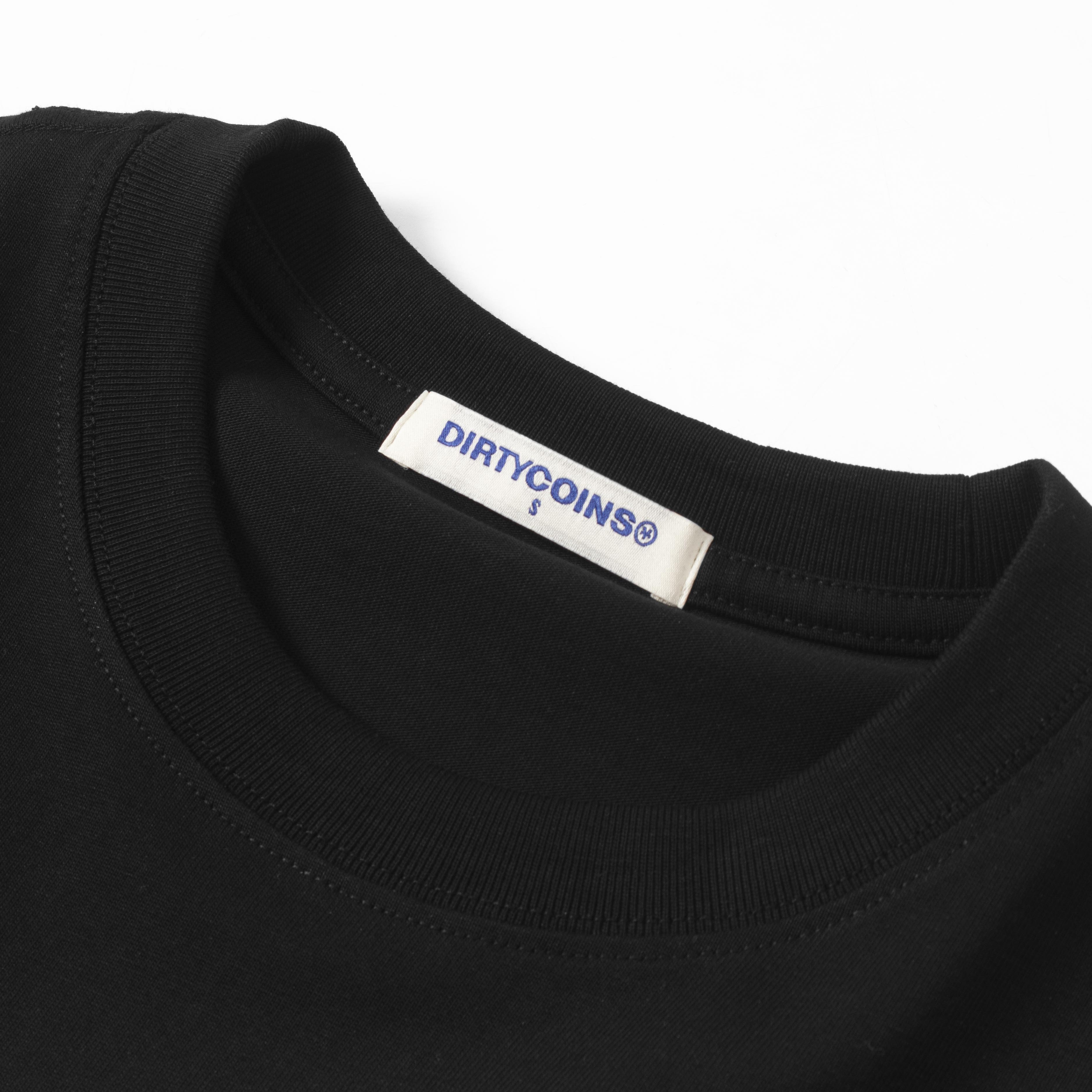 Áo Thun DirtyCoins Internet Friends Relaxed T-shirt - Black