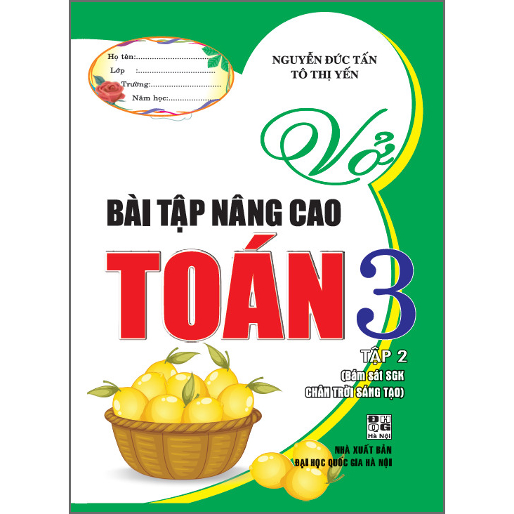 Vở Bài Tập Nâng Cao Toán 3 - Tập 2 (Bám Sát SGK Chân Trời Sáng Tạo)