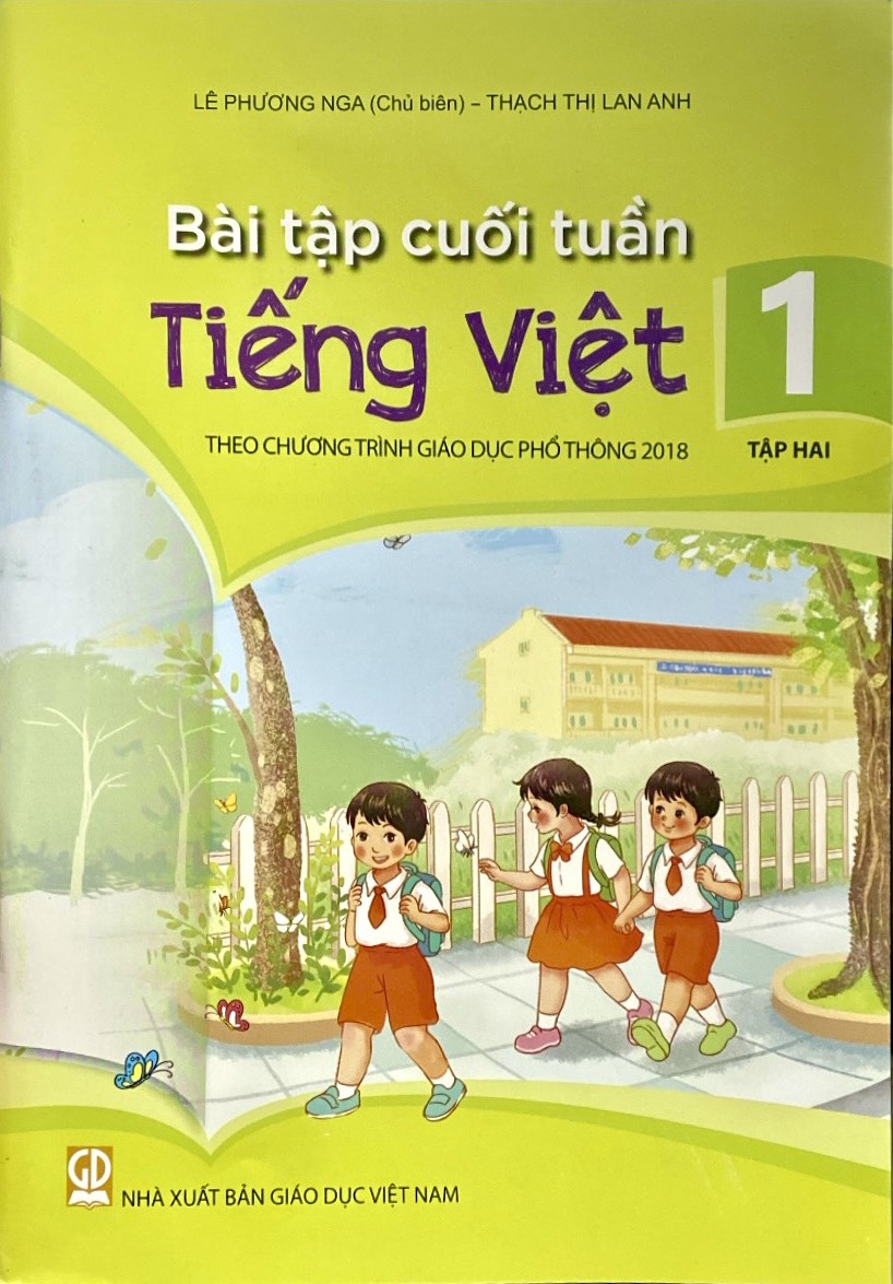 Bài tập cuối tuần Tiếng Việt lớp 1 (Tập 1+2) (HEID)