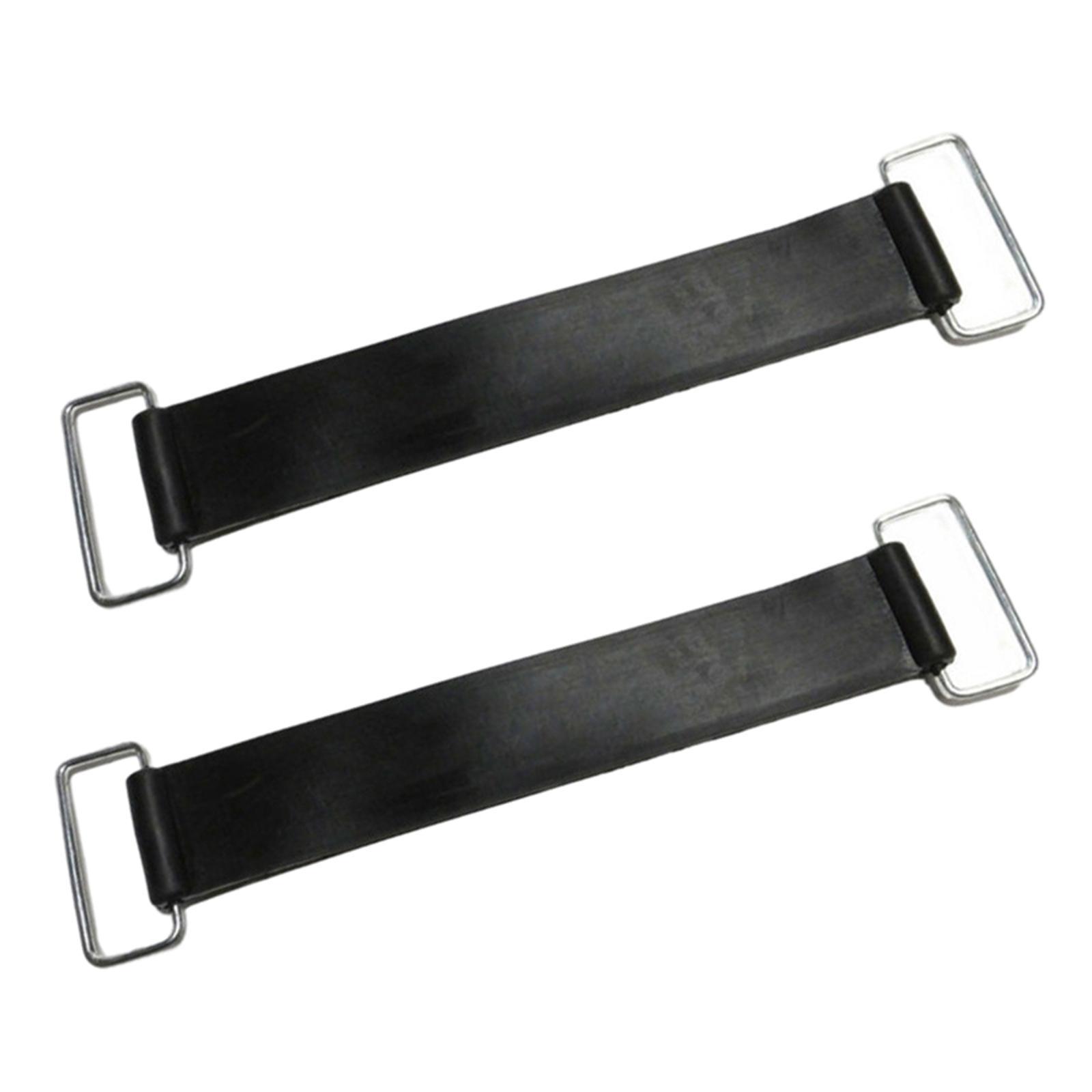 2x Battery Straps Rubber Band Battery Rubber Band Strap for Motorcycle