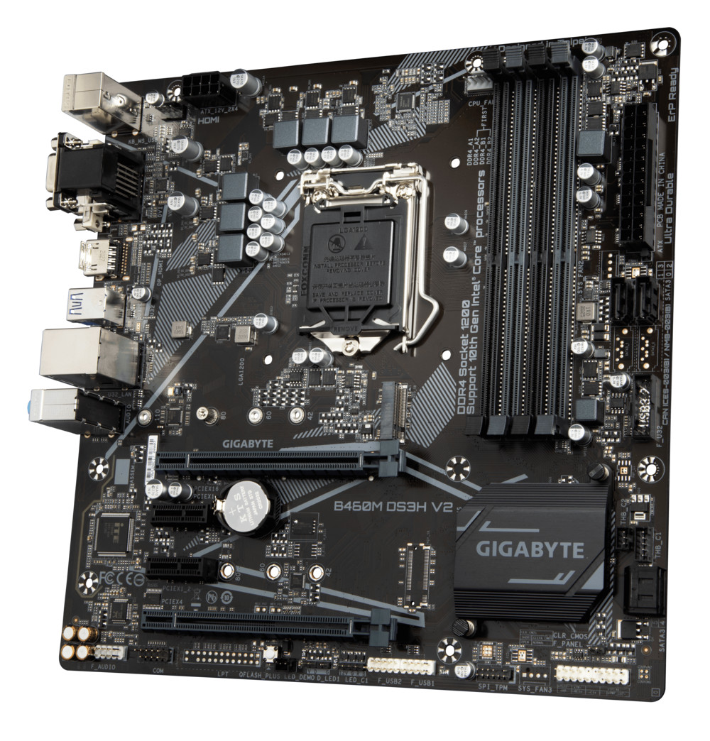 Bo mạch chủ Mainboard Gigabyte B460M DS3H V2 - Hàng Chính Hãng