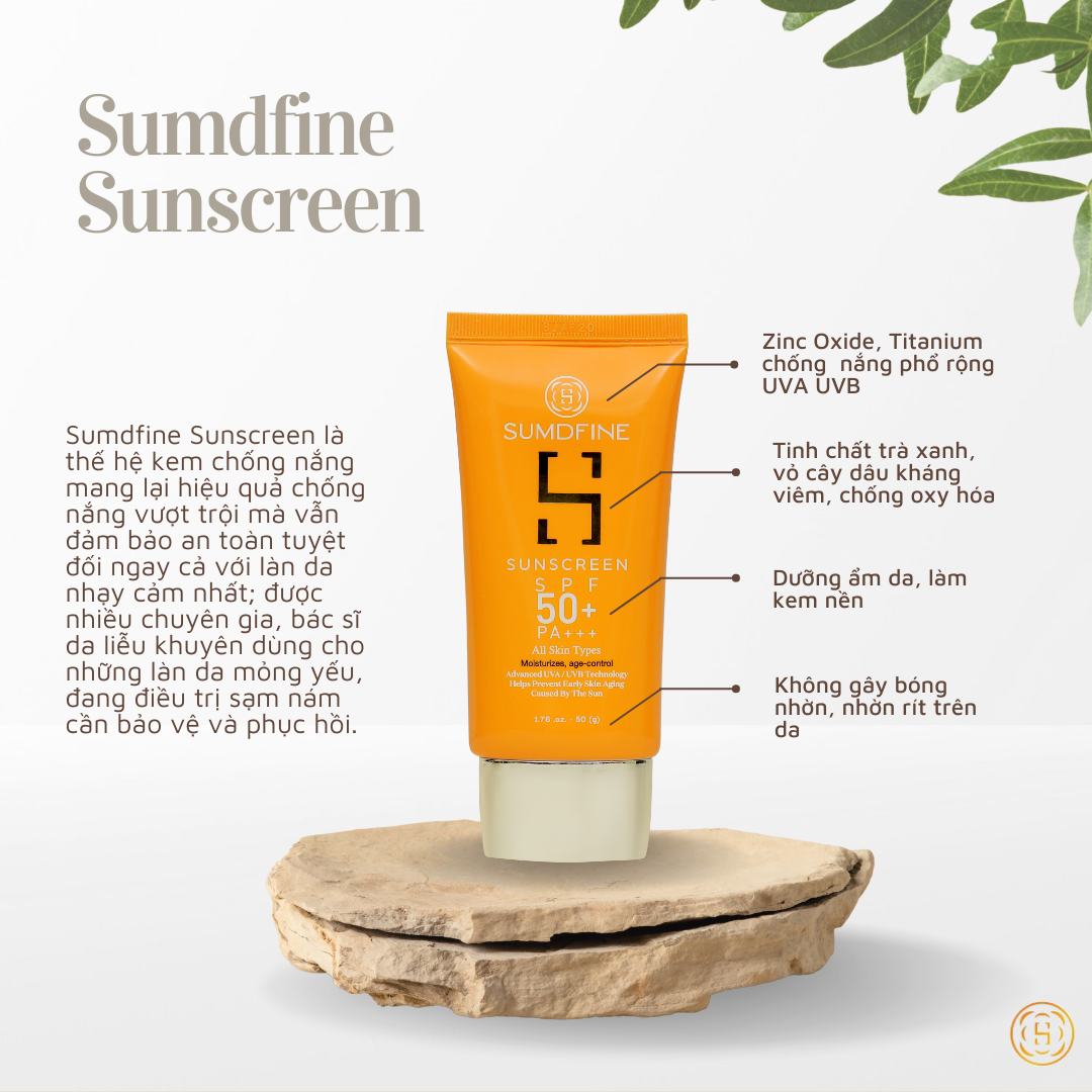 Kem chống nắng Sumdfine Sunscreen Hàn Quốc 50g