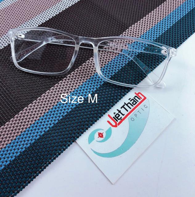 Kính trong suốt 3 size kính teen trong suốt