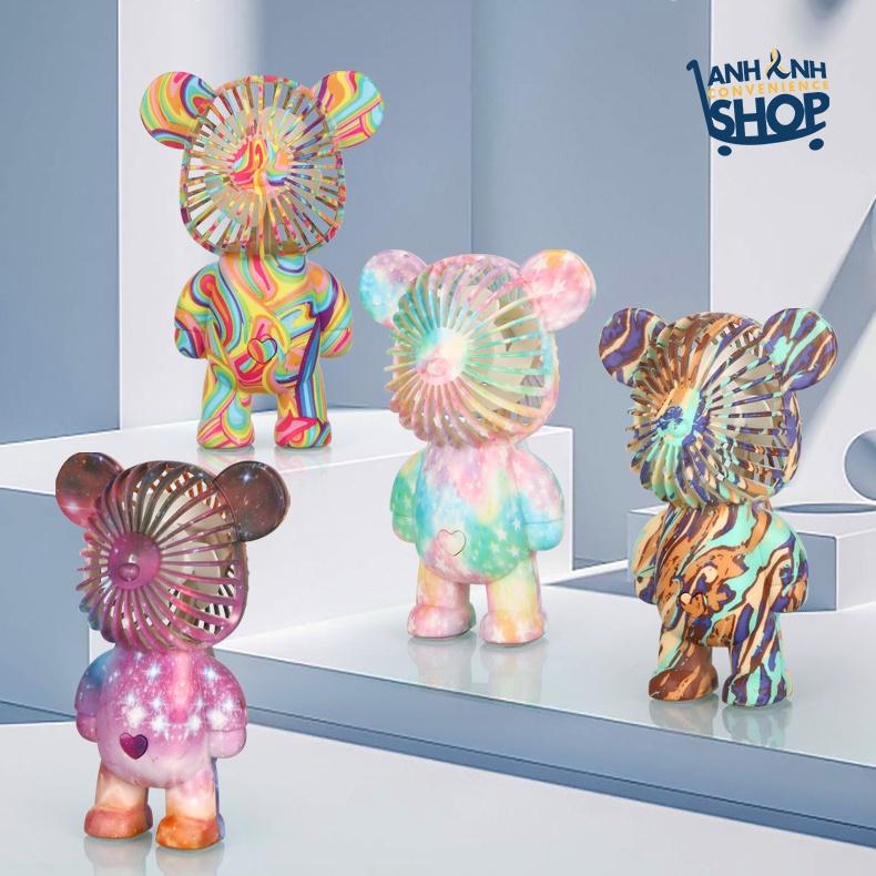 Quạt BearB**ck Cầm Tay 3 Mức Gió Dễ Thương