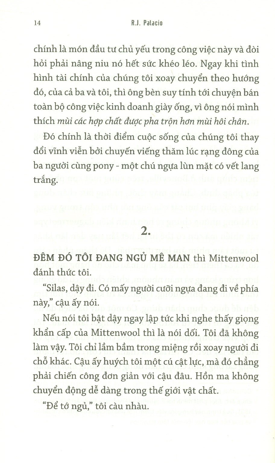 PONY CHÚ NGỰA DŨNG MÃNH – R.J.Palacio – Hồng Quyên dịch – NXB Trẻ (Bìa mềm)