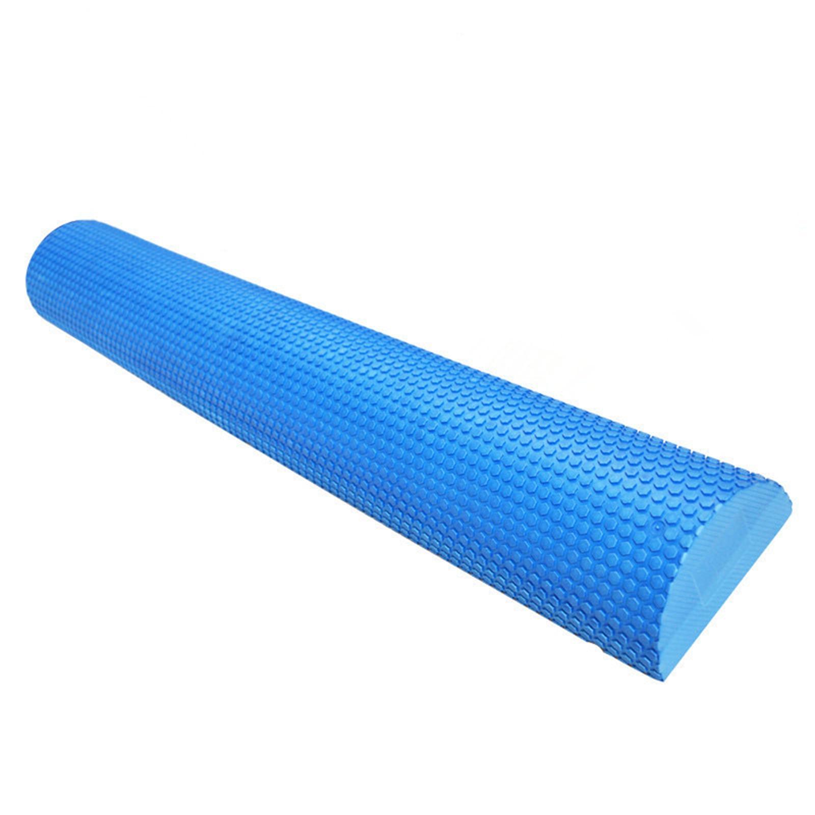 2x Foam Roller Half Round Massage Yoga Pilates Fitness Yoga