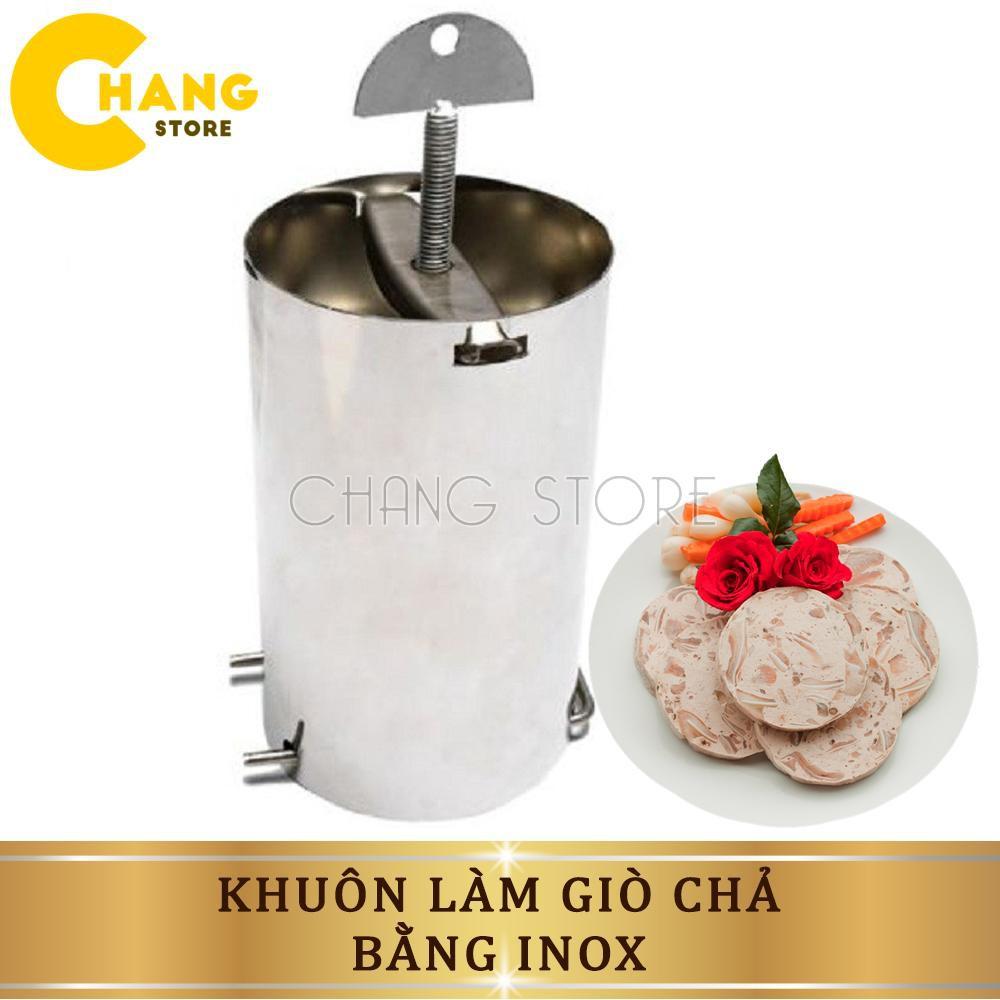 Khuôn Làm Giò Chả Inox 1kg, Khuôn Làm Giò Inox