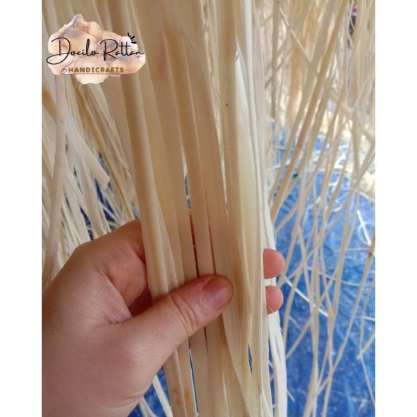 VỎ MÂY TẨY TRẮNG- LẠT MÂY tẩy trắng đan, quấn trang trí bàn ghê, DIY đồ mây handmade