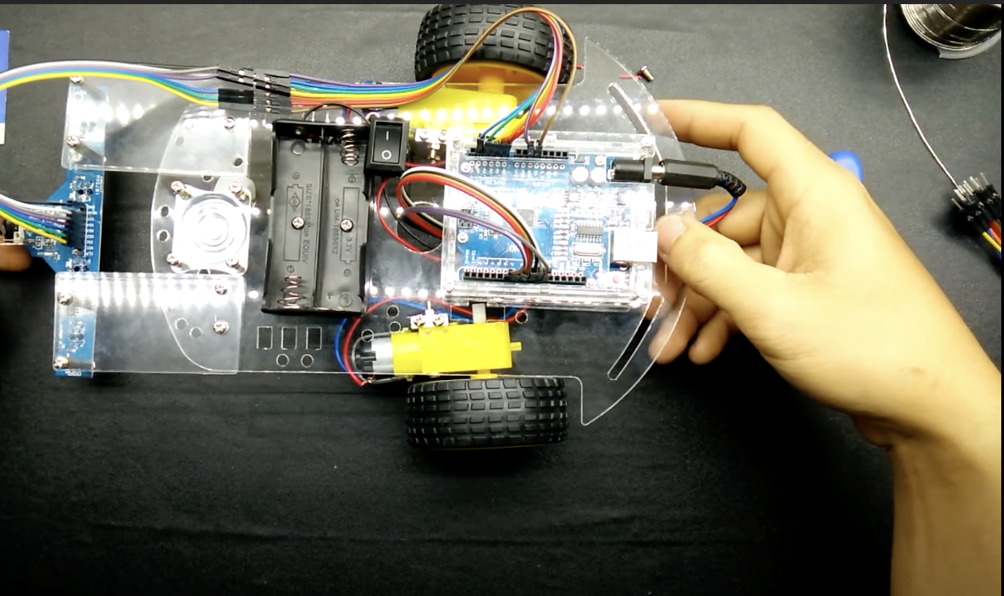 Bộ xe dò line arduino