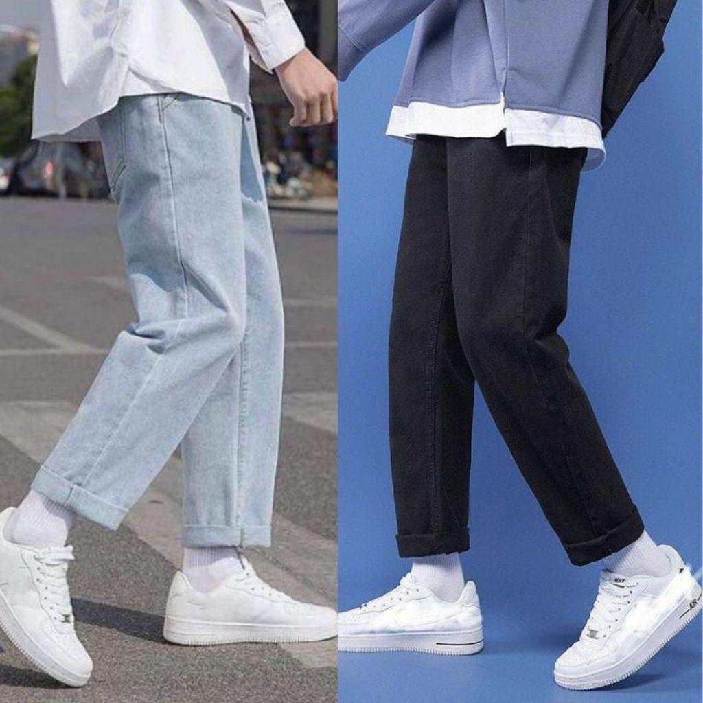 Quần Jean Nam Ống Rộng Baggy SATU Dáng Suông Đứng Phong Cách Unisex Chất Vải Bò Cao Cấp Dày Dặn Hottrend Hàn Quốc 2022