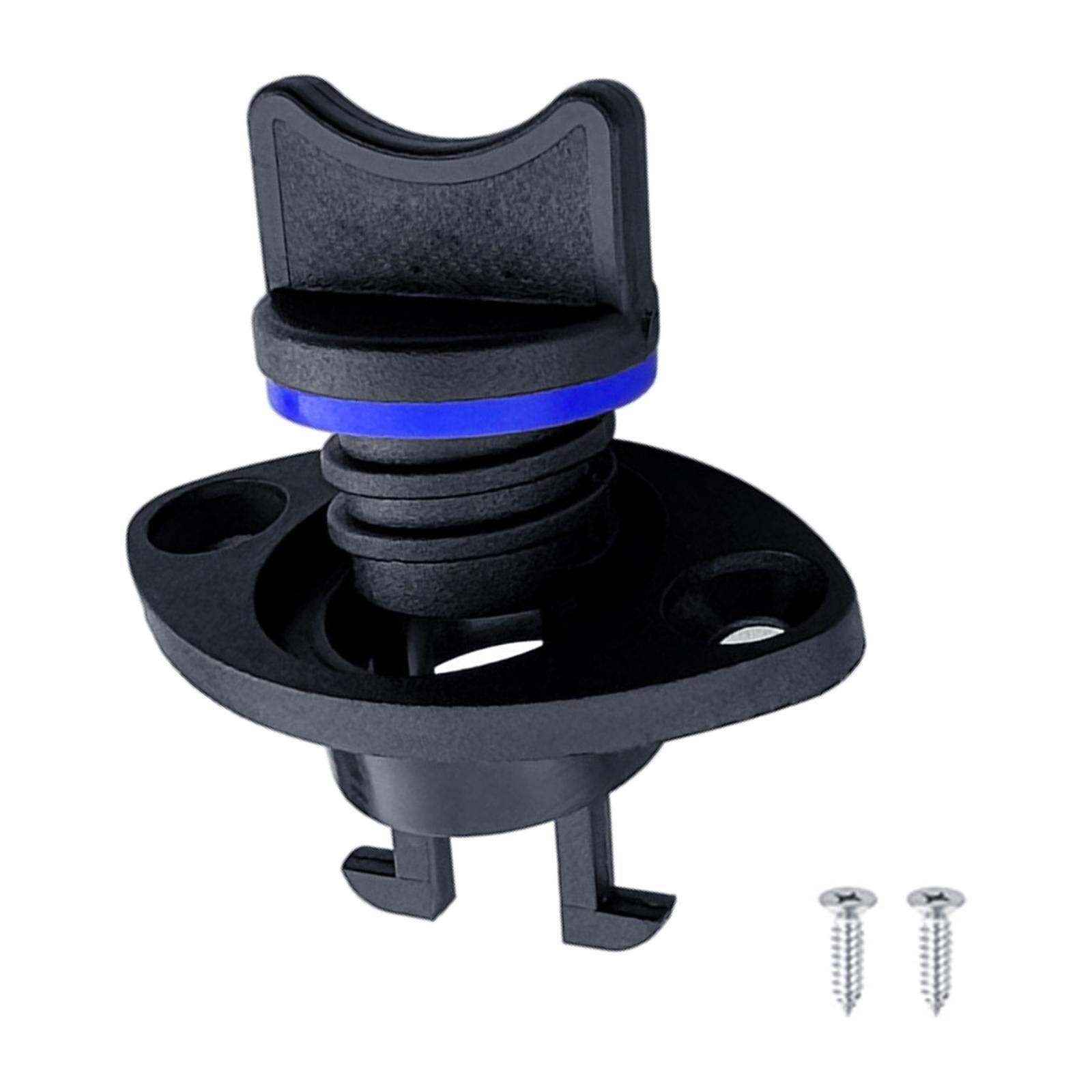 2x 1 Inch Marine Boat Drain Plug, Standard Thread, Universal with Screws, Replacement , Kayak  , Inflatable Boat