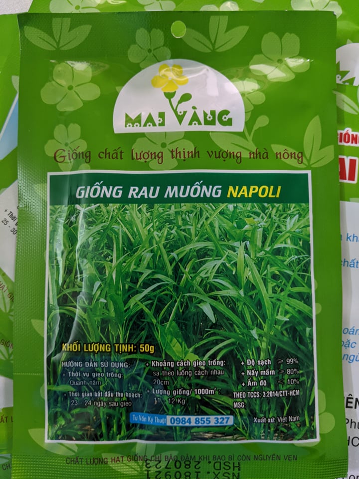 Combo 10 gói hạt giống rau ăn lá phổ biến trồng thủy canh - 10 loại khác nhau như hình (chat với shop nếu muốn chọn)