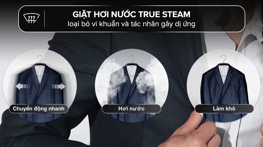 Tủ chăm sóc quần áo thông minh LG Styler Inverter 3 móc S3MFC - Hàng Chính Hãng