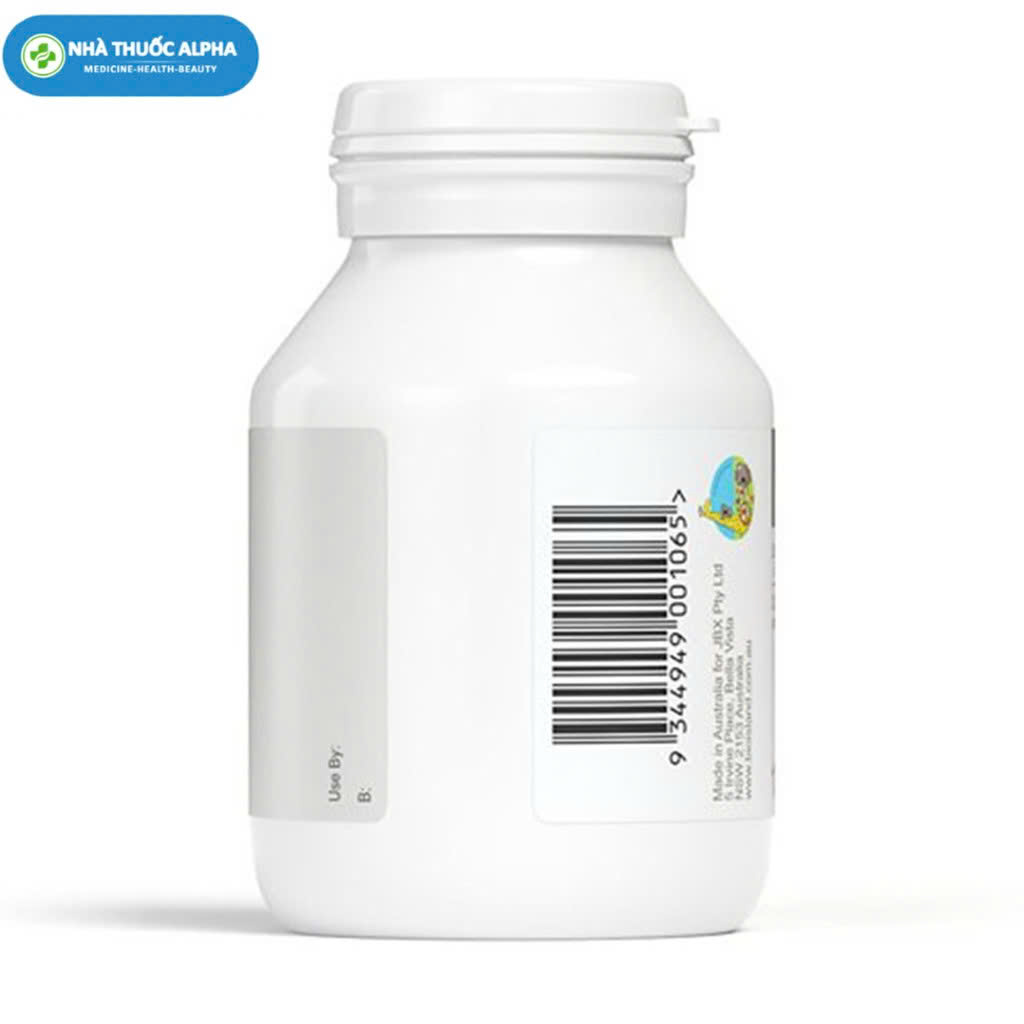Viên Uống Bổ Sung Kẽm Cho Trẻ bioisland Zinc 120 Viên