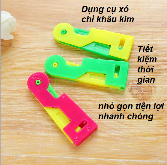 Dụng cụ hỗ trợ xỏ chỉ, xỏ chỉ vào kim tiện lợi, tiết kiệm thời gian -GD384-xochi (màu ngẫu nhiên)