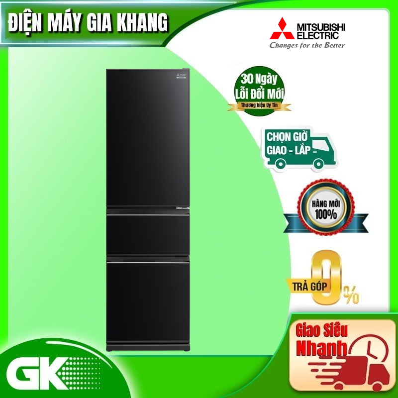 Tủ Lạnh Inverter Mitsubishi Electric MR-CGX46EN-GBK - Hàng Chính Hãng