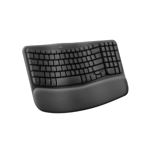 Bộ Bàn Phím và Chuột Công Thái Học Logitech | Bàn Phím Logitech Wave Keys + Chuột Logitech Lift Vertical - Hàng Chính Hãng