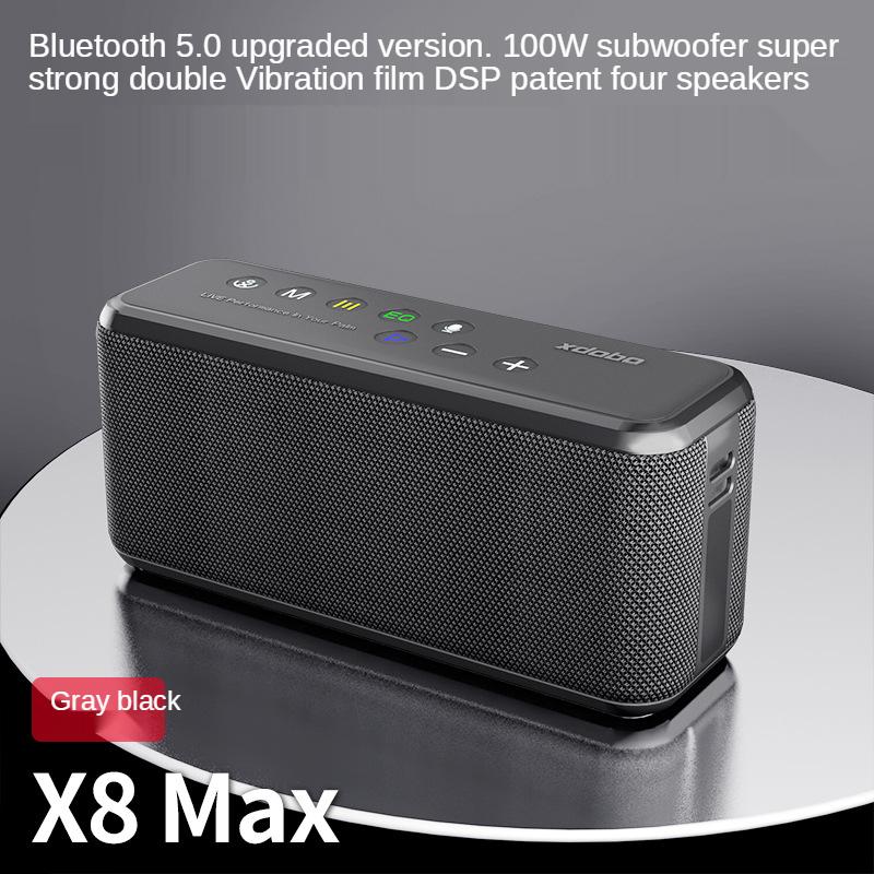 Loa Bluetooth không dây di động Xdobo X8 max 100w siêu dày Loa siêu trầm TWS và dung lượng pin 20000mah Caixa De Som Màu sắc: X8 60W