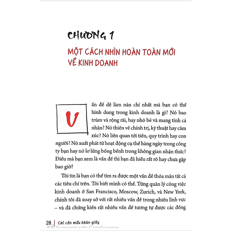Chỉ Cần Mẩu Khăn Giấy (Tái Bản 2018)