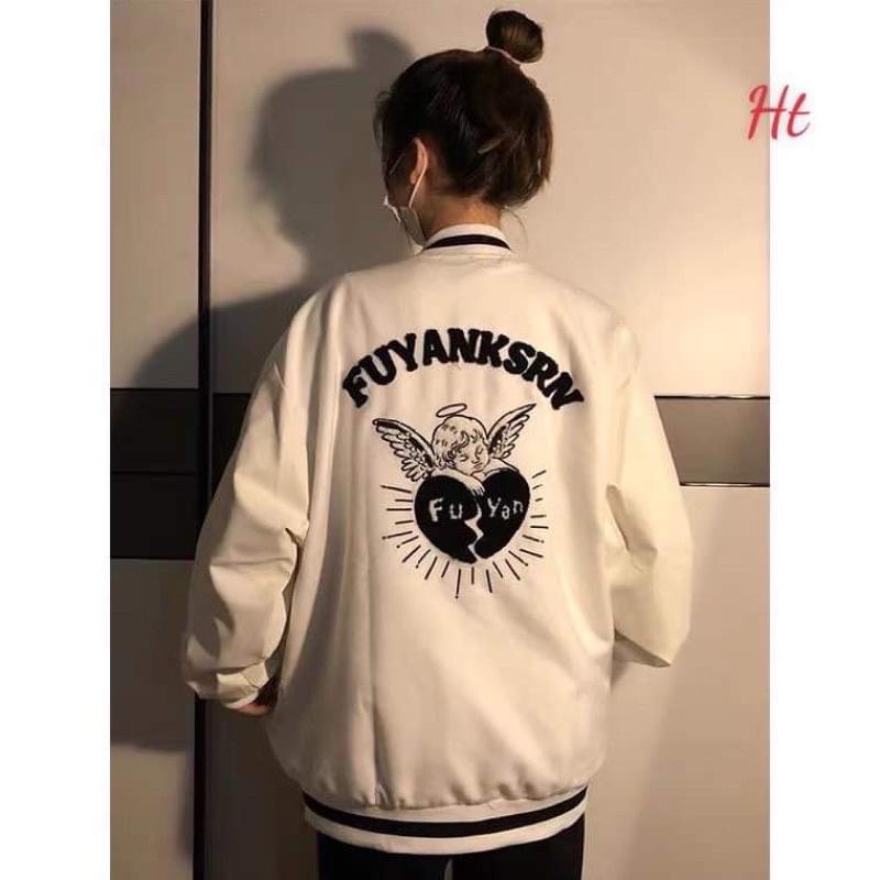 Áo bom ber gió trắng FUYAN H26