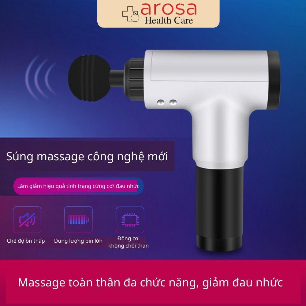 Máy Mát-xa Cầm Tay Mini Loai Nhấn Nút, Giảm Đau Nhức Theo Từng Nhóm Cơ, Trị Liệu Toàn Thân