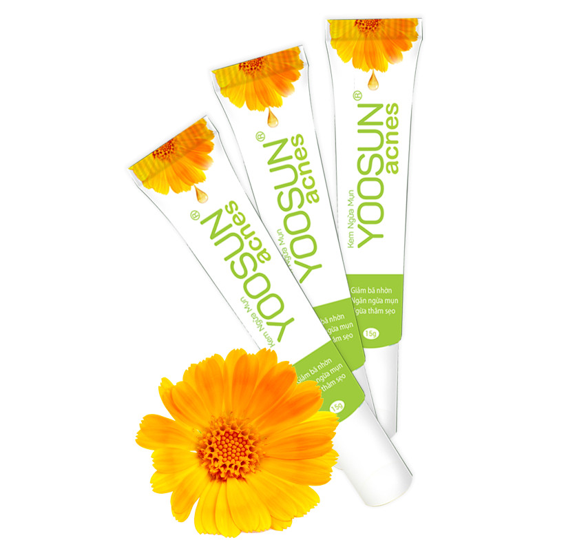 Combo 2 tuýp kem ngăn ngừa mụn thiên nhiên yoosun acnes 15g - XẸP MỤN NGAY, BAY THÂM SẸO