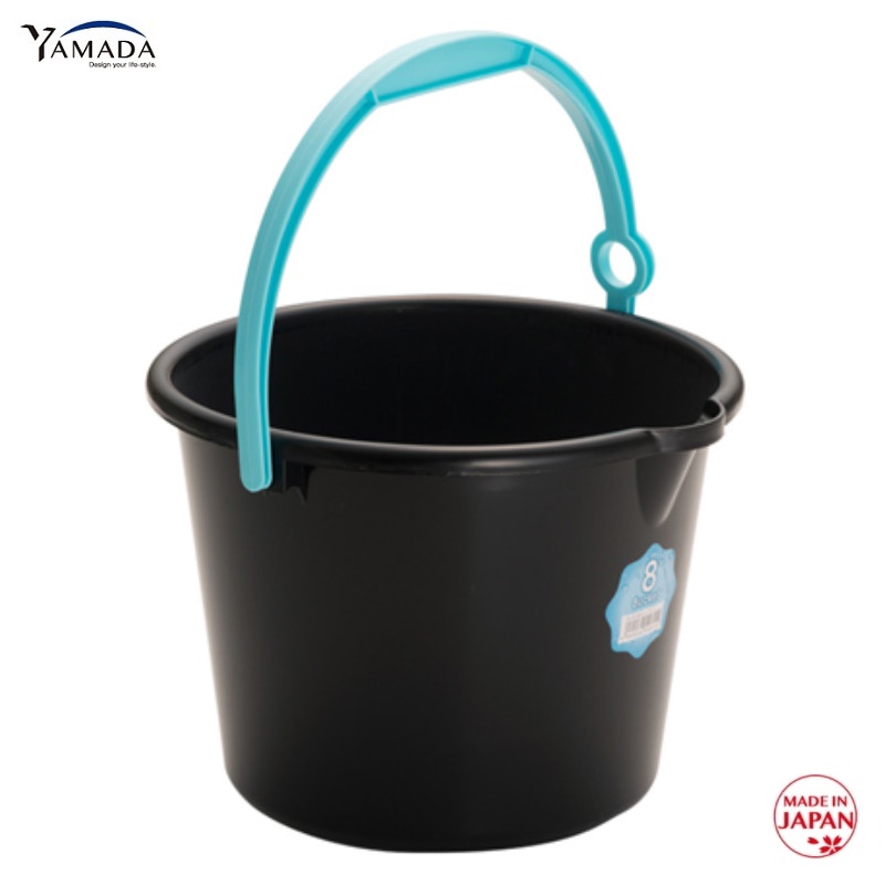 Xô nhựa Yamada 7.5L, thiết kế nhỏ gọn, linh hoạt thuận tiện dùng được đa dạng các mục đích công việc - nội địa Nhật Bản