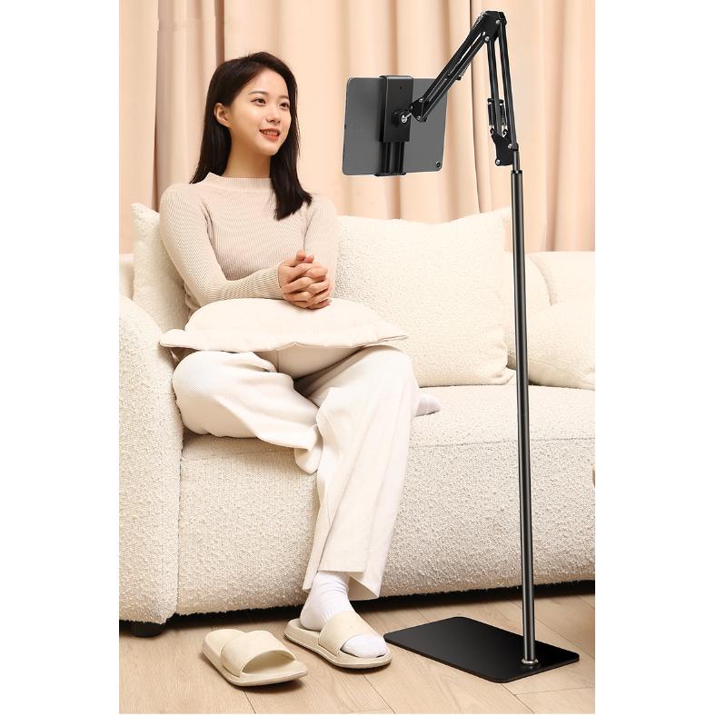 Lazy Arm Universal Giá đỡ cây treo Nhôm Lò Xo cho Điện Thoại Máy Tính Bảng Đỡ Sàn ️ FREESHIP ️