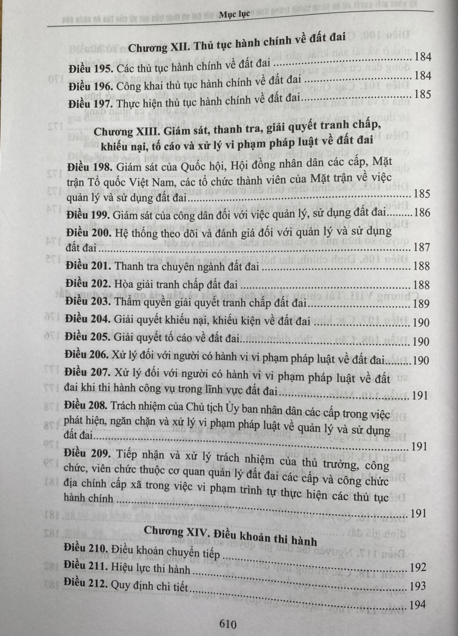 Kỹ năng giải quyết vụ án hành chính trong lĩnh vực quản lý đất đai và thực tiễn xét xử của Tòa án Nhân dân