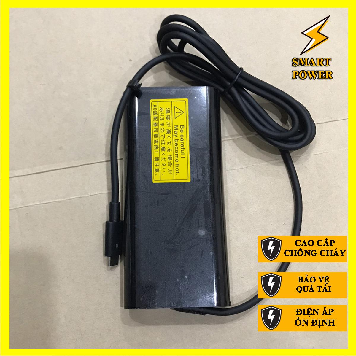 Sạc dành cho laptop Dell 20V - 6.5A - 130W (5V - 1A) Chân C - Sạc Zin - Hàng Chính Hãng