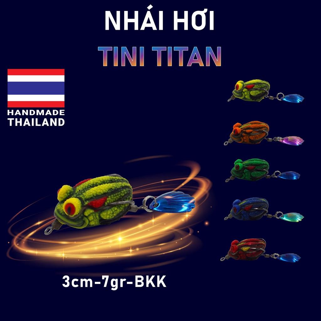 NHÁI HƠI TINI TITAN THÌA SÒ - mồi giả Thái Lan câu lure cá lóc giá rẻ siêu nhạy 120k