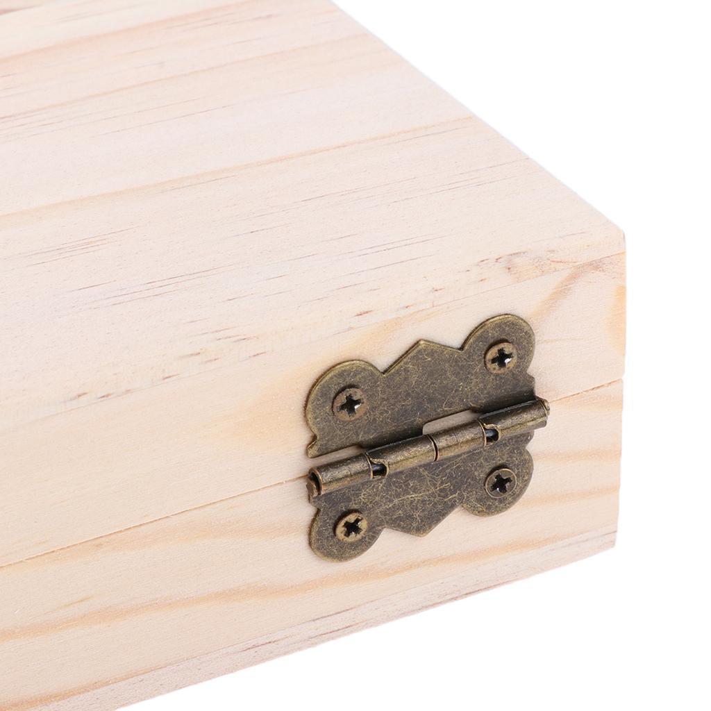 4 Slots Essential Oil Wooden Box Storage Case Large Organizer for 30ML Oil Best for Keeping Your Oils Safe