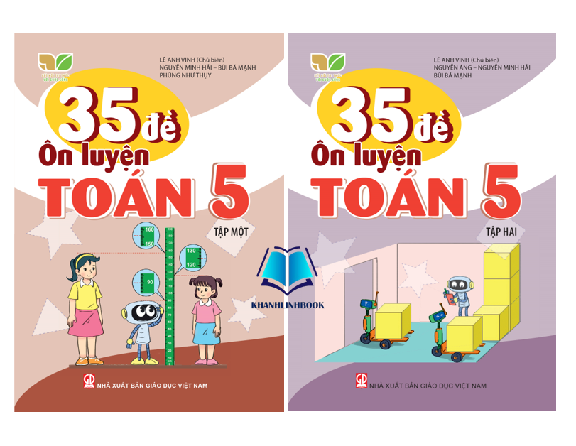 Sách - Combo 35 Đề ôn luyện Toán + Tiếng việt lớp 5 (Kết nối tri thức với cuộc sống)