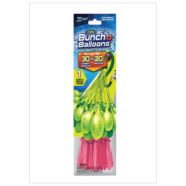 Bộ Bóng Nước ZURU Bunch O Balloons - Rapid Fill 1PK Foilbag 1217