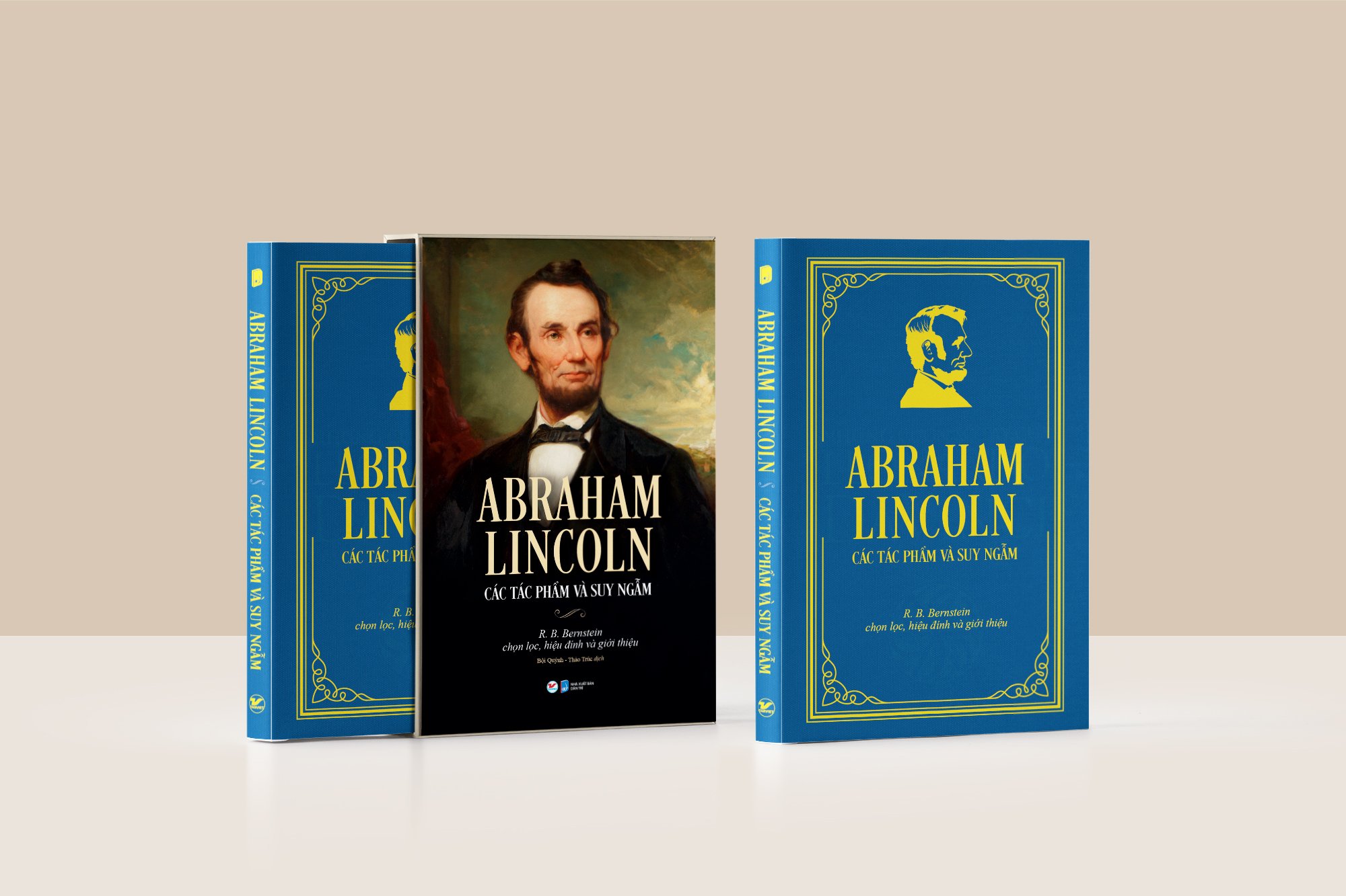 BỘ SÁCH DELUXE BOOKS (BỘ SÁCH SANG TRỌNG) – ABRAHAM LINCOLN - CÁC TÁC PHẨM VÀ SUY NGẪM